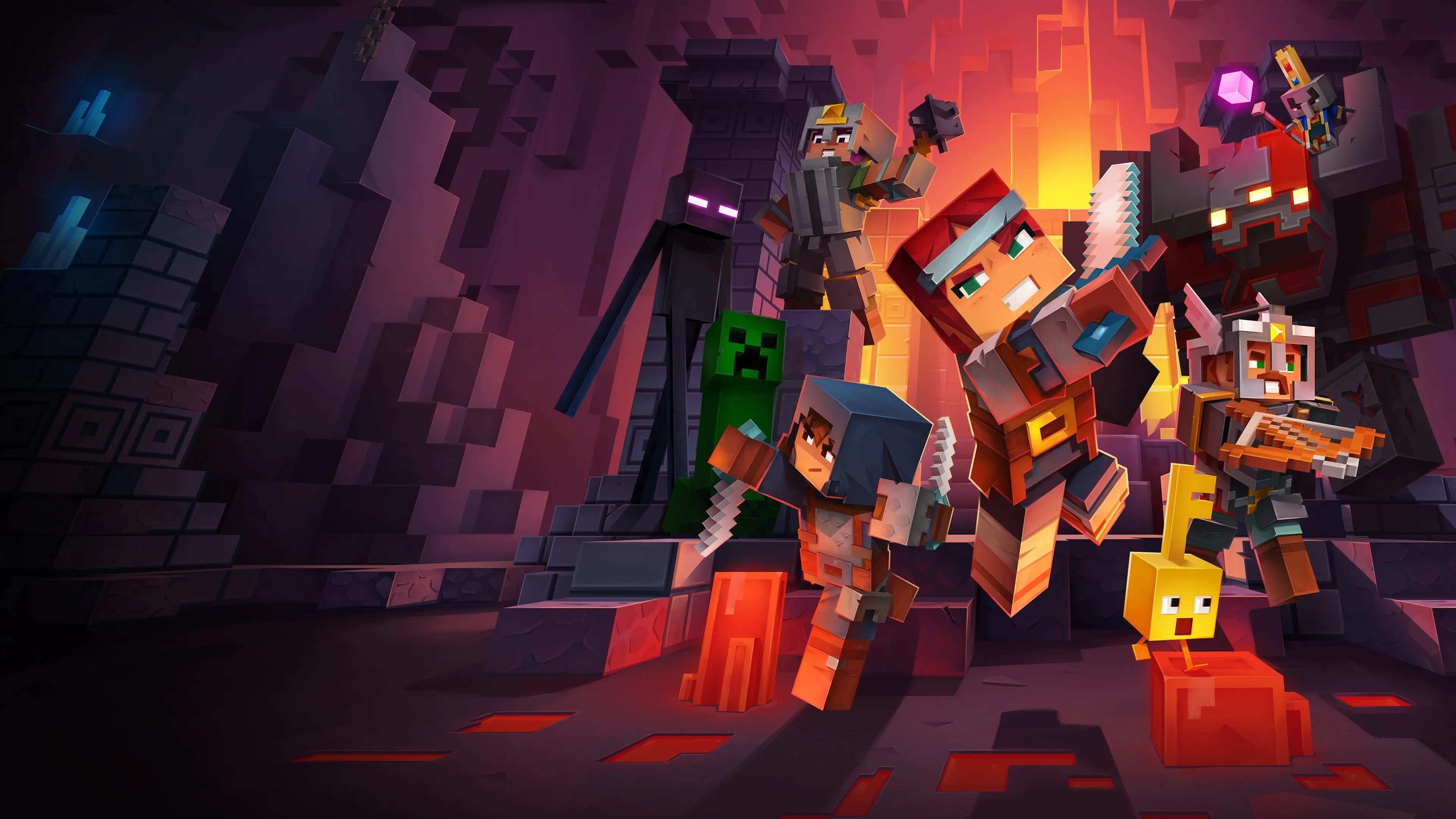 Minecraft server hosting background